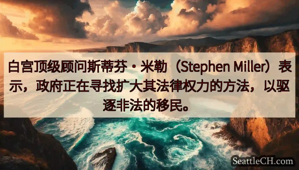 白宫顶级顾问斯蒂芬·米勒（Stephen
