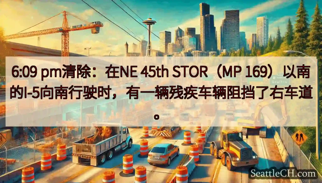 6:09 pm清除：在NE 45th STOR（MP