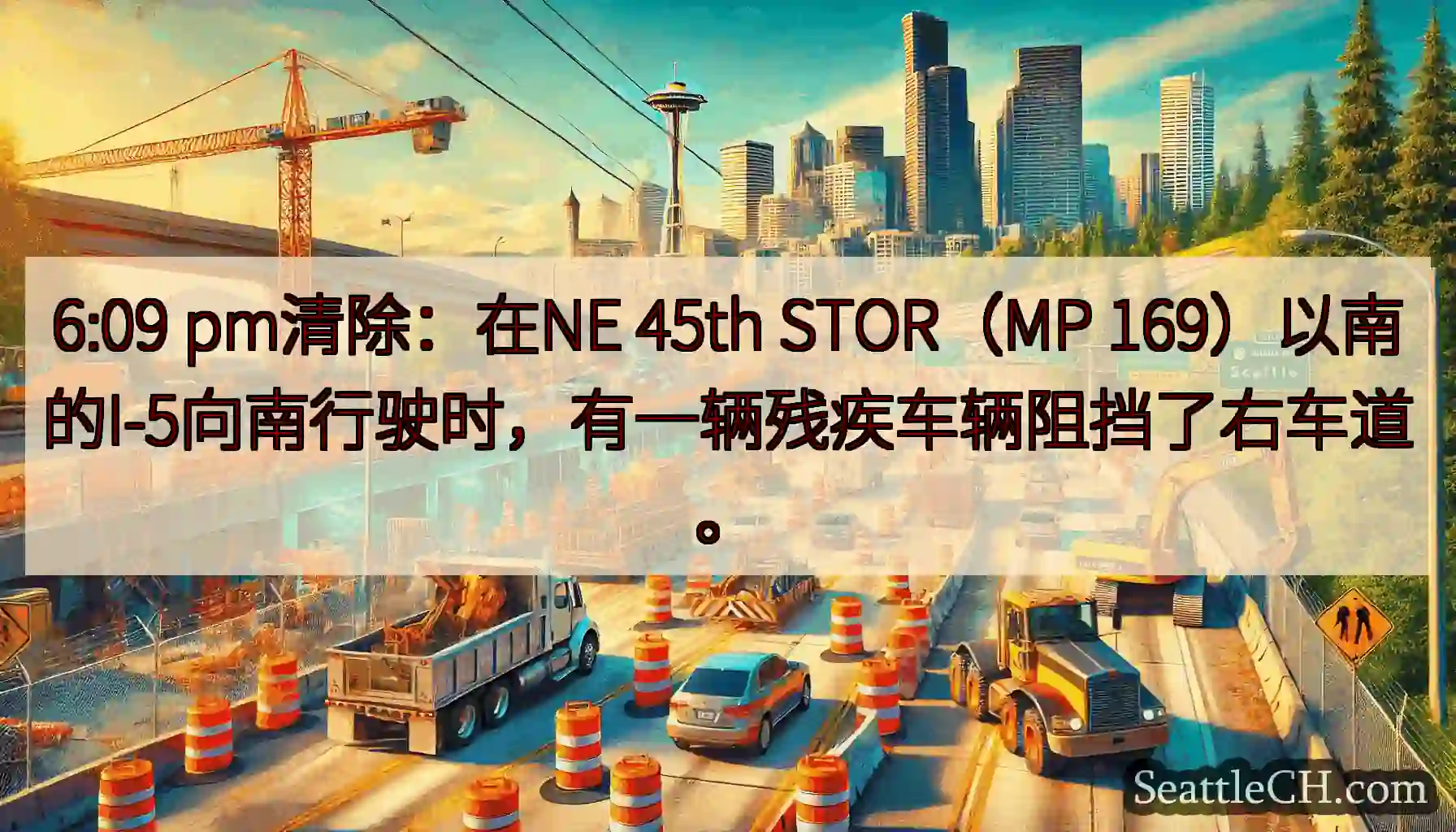 6:09 pm清除：在NE 45th STOR（MP