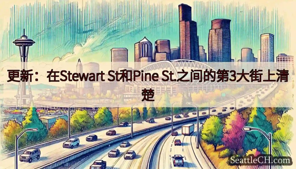 更新：在Stewart St和Pine St.之间的第3大街上清楚