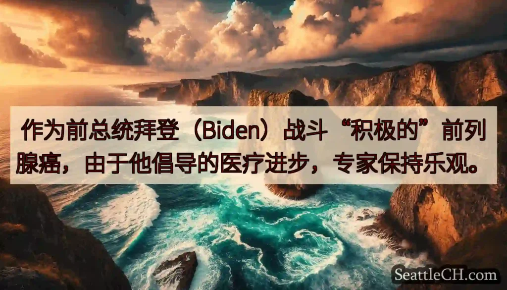 作为前总统拜登（Biden）战斗“积极的”前列腺癌，由于他倡导的医疗进步，专家保持乐观。