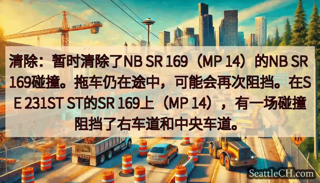 清除：暂时清除了NB SR 169（MP 14）的NB SR