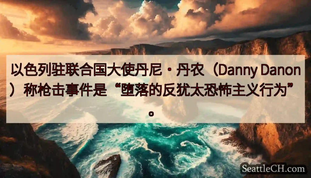 以色列驻联合国大使丹尼·丹农（Danny Danon）称枪击事件是“堕落的反犹太恐怖主义行为”。