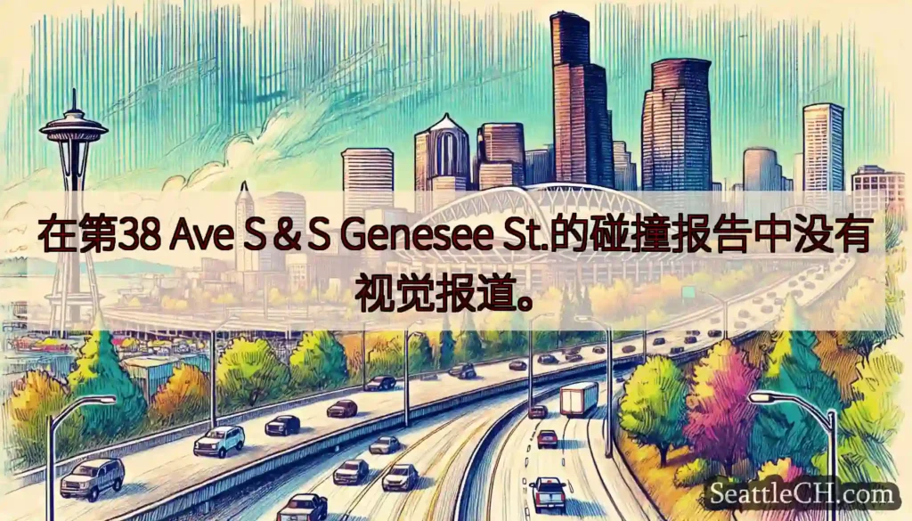 在第38 Ave S＆S Genesee St.的碰撞报告中没有视觉报道。