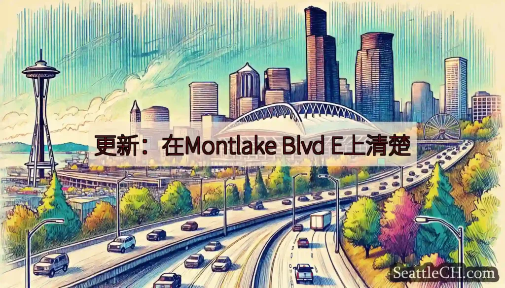 更新：在Montlake Blvd E上清楚