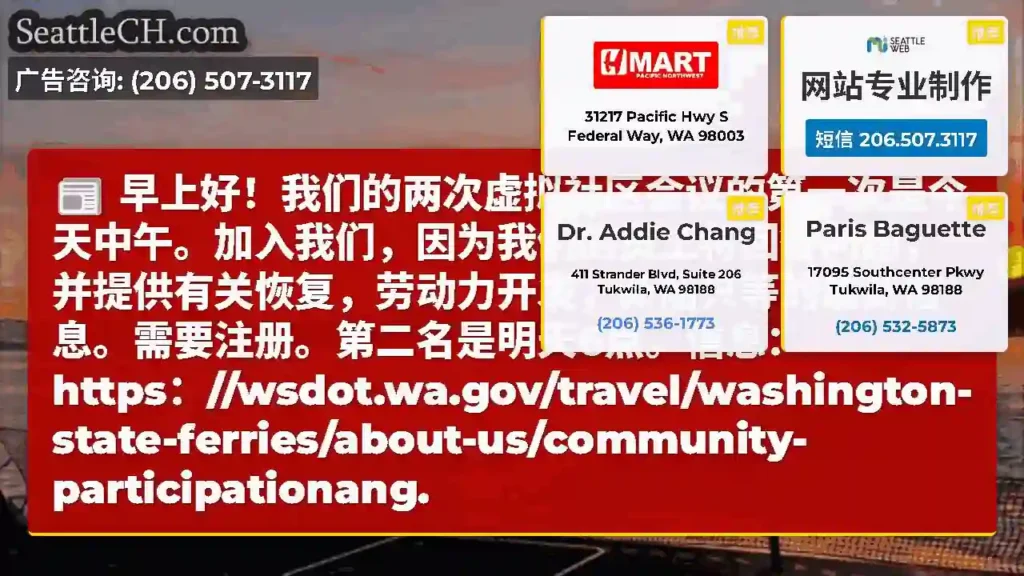 早上好！我们的两次虚拟社区会议的第一次是今天中午。加入我们，因为我们的员工将回答问题，并提供有关恢复