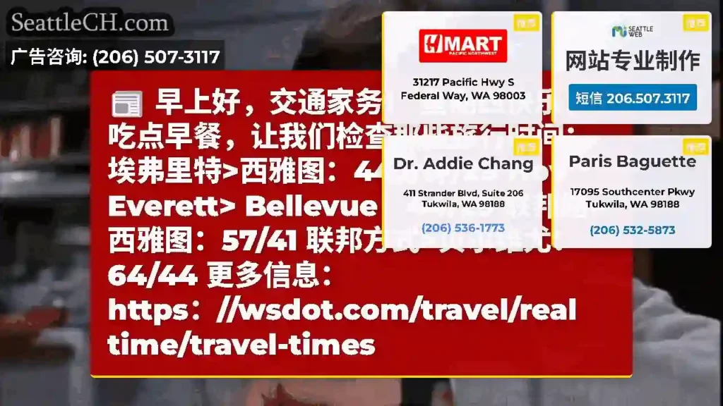 早上好，交通家务！