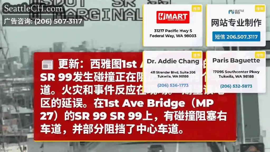更新：西雅图1st Ave Bridge的SB SR