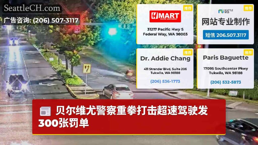 贝尔维尤警察重拳打击超速驾驶发300张罚单