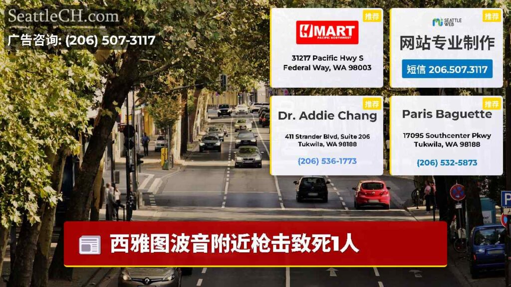 西雅图波音附近枪击致死1人