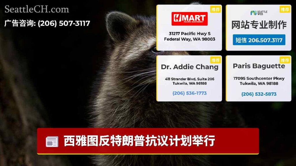 西雅图反特朗普抗议计划举行