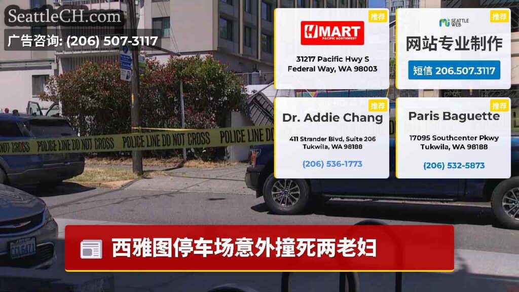 西雅图停车场意外撞死两老妇