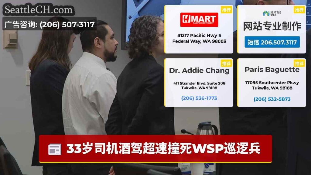 33岁司机酒驾超速撞死WSP巡逻兵