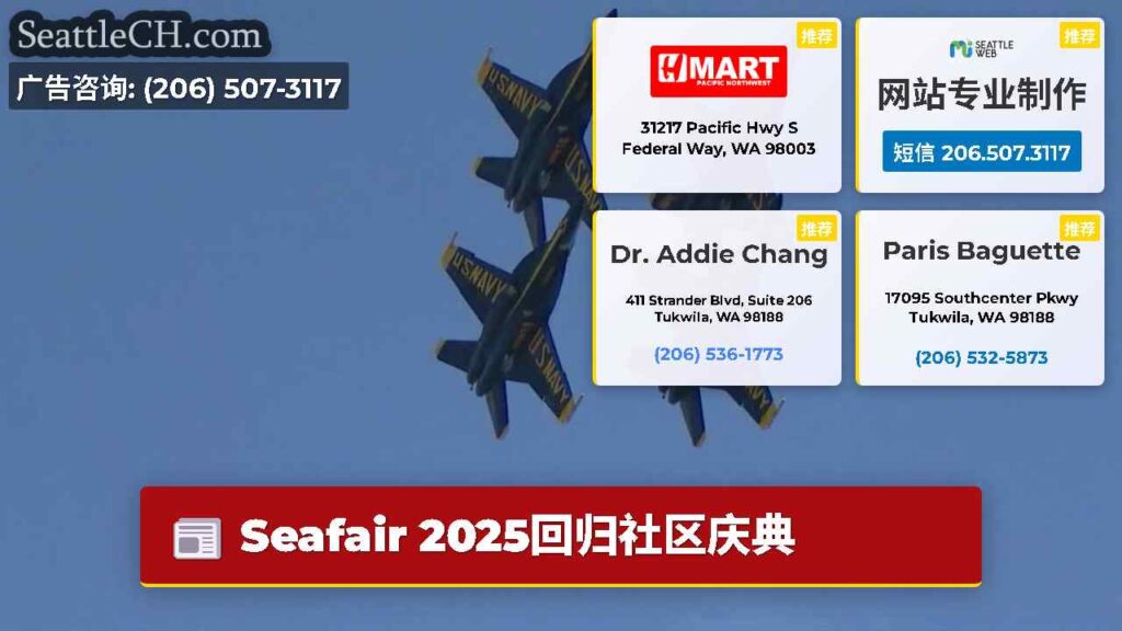 Seafair 2025回归社区庆典