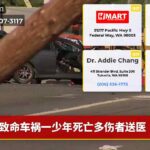 致命车祸一少年死亡多伤者送医