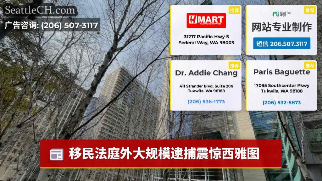移民法庭外大规模逮捕震惊西雅图