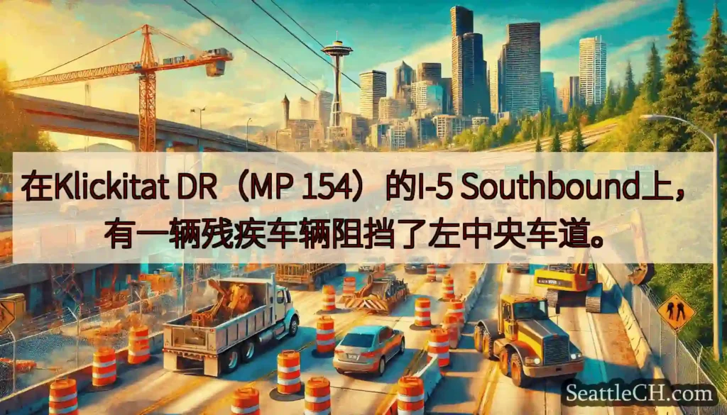 在Klickitat DR（MP 154）的I-5