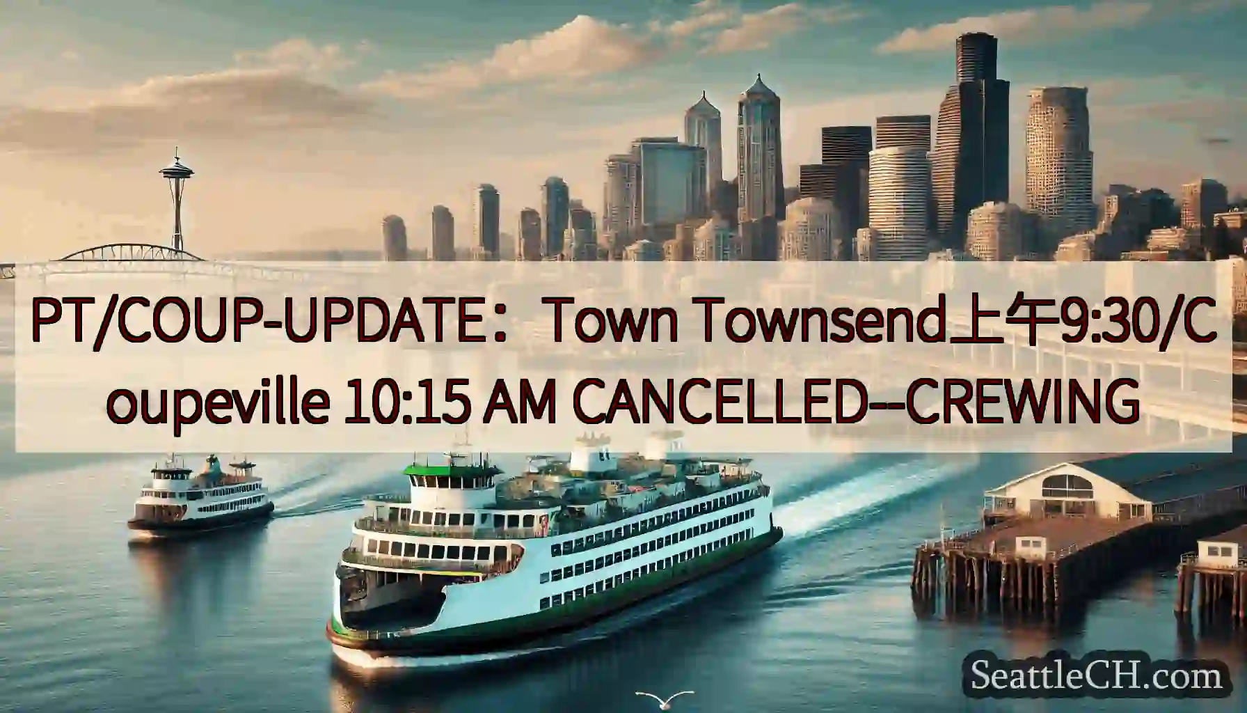 PT/COUP-UPDATE：Town Townsend上午9:30/Coupeville