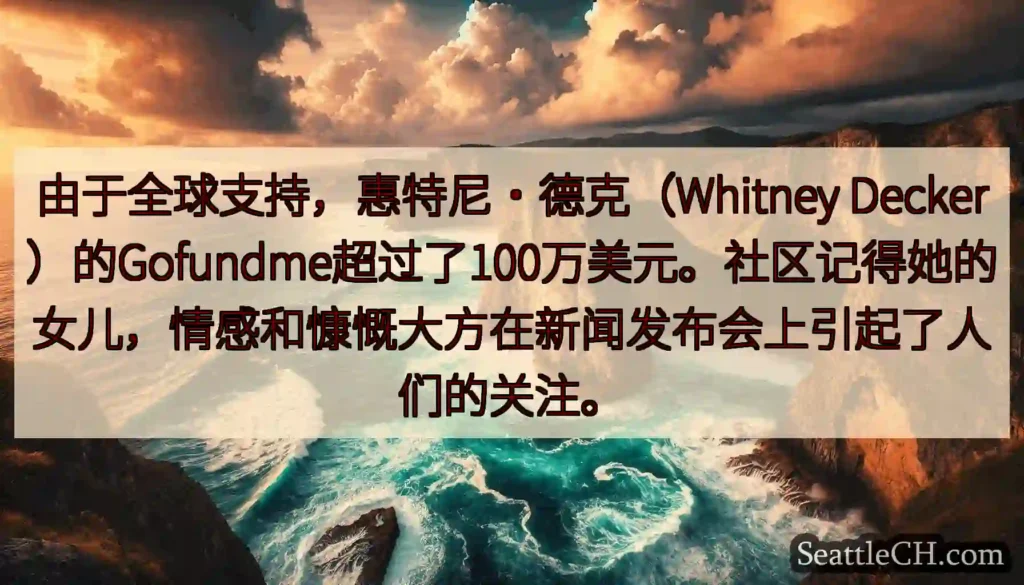 由于全球支持，惠特尼·德克（Whitney