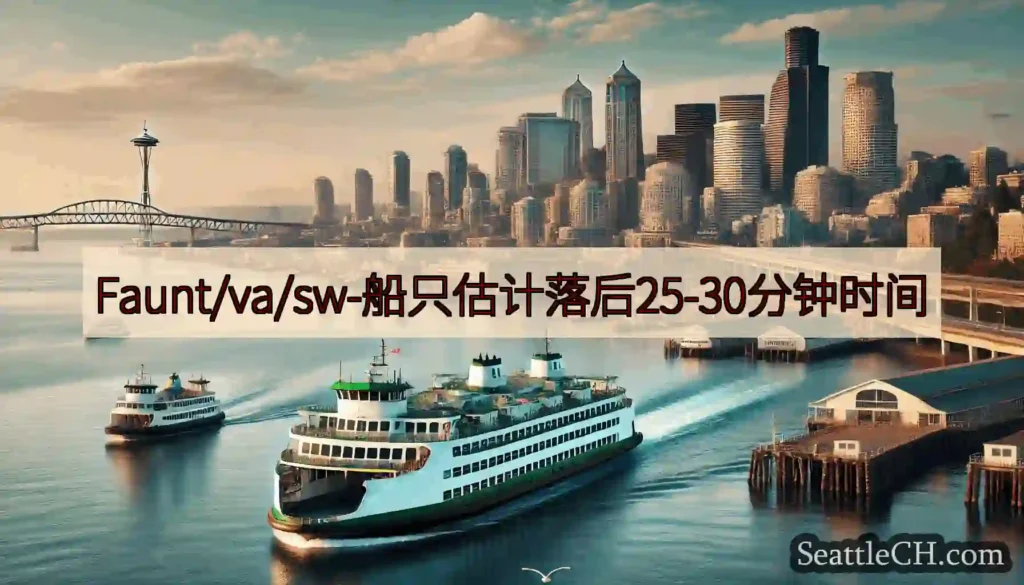 Faunt/va/sw-船只估计落后25-30分钟时间https://wsdot.com/ferri