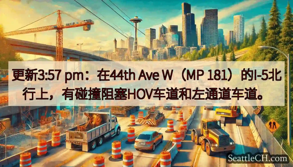 更新3:57 pm：在44th Ave W（MP