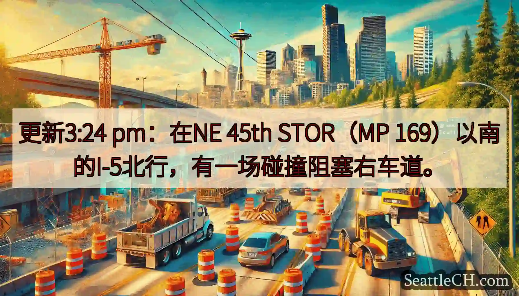 更新3:24 pm：在NE 45th STOR（MP