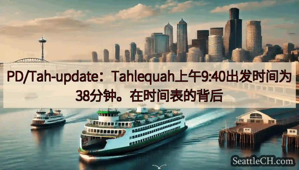 PD/Tah-update：Tahlequah上午9:40出发时间为38分钟。在时间表的背后http