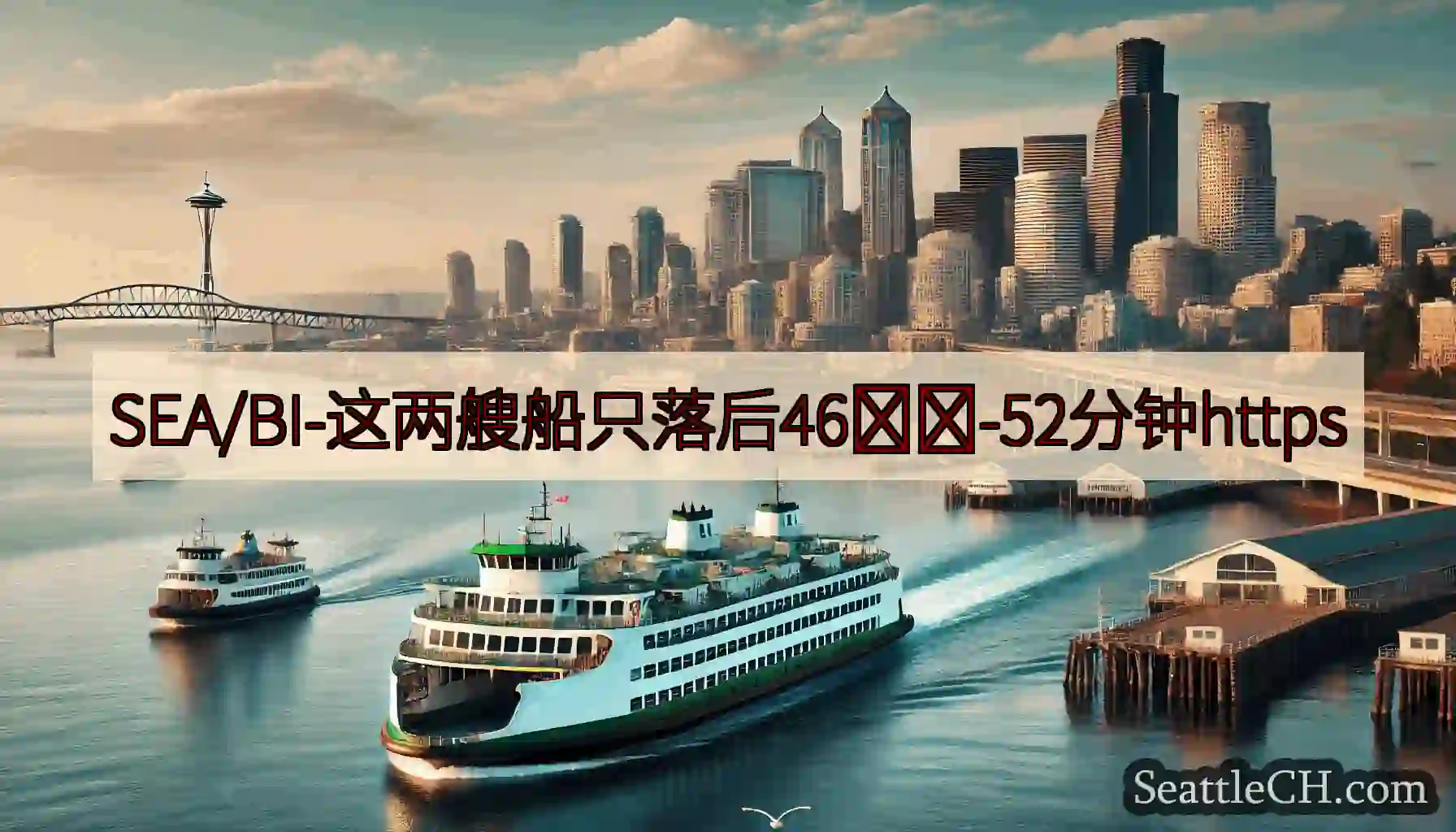 SEA/BI-这两艘船只落后46​​-52分钟httpshttps://wsdot.com/ferr