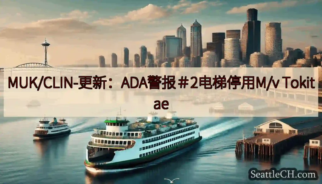 MUK/CLIN-更新：ADA警报＃2电梯停用M/v Tokitae