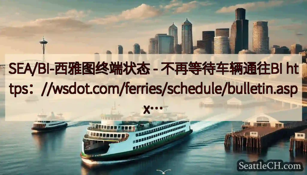 SEA/BI-西雅图终端状态 - 不再等待车辆通往BI
