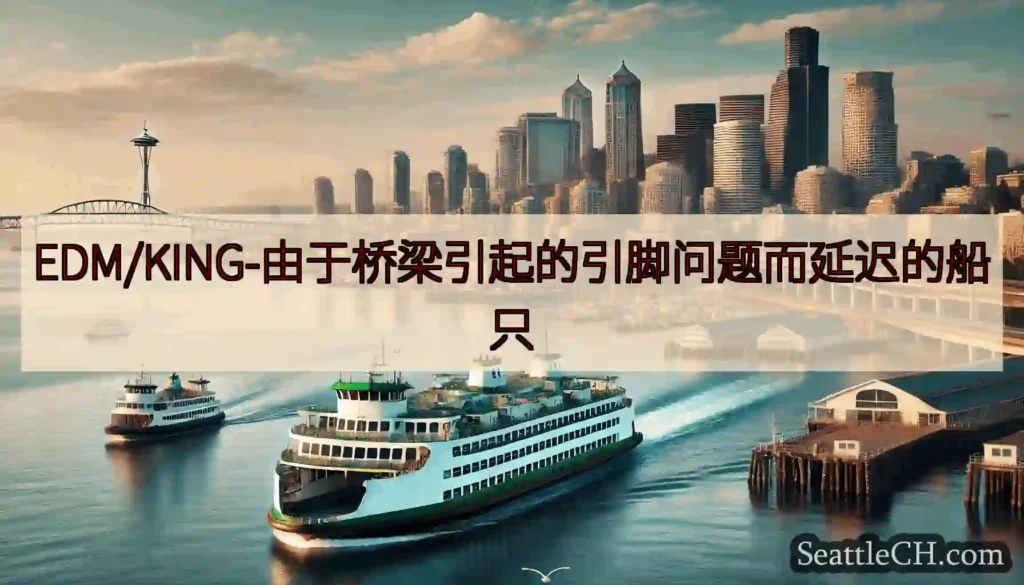 EDM/KING-由于桥梁引起的引脚问题而延迟的船只https://wsdot.com/ferrie
