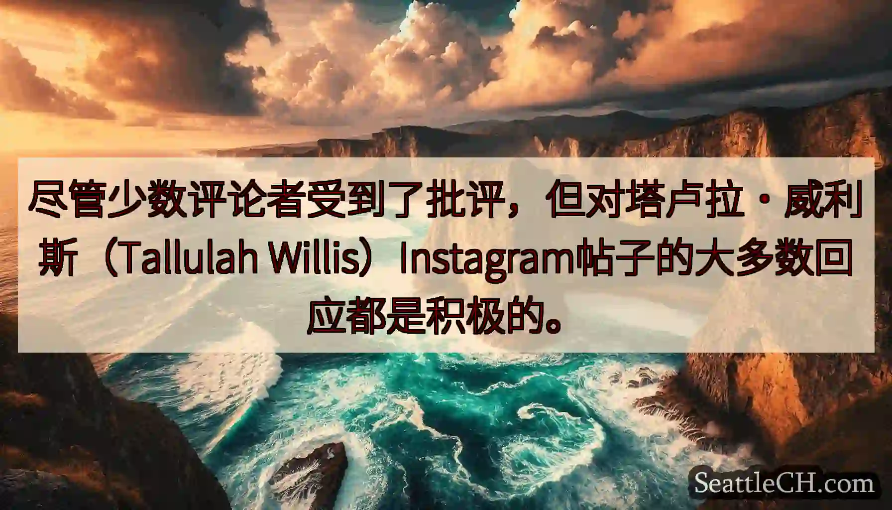 尽管少数评论者受到了批评，但对塔卢拉·威利斯（Tallulah