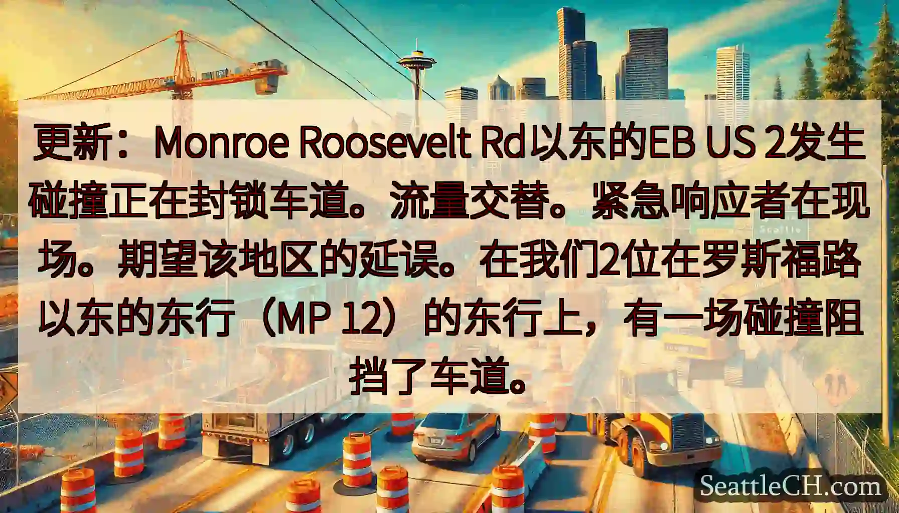 更新：Monroe Roosevelt Rd以东的EB US
