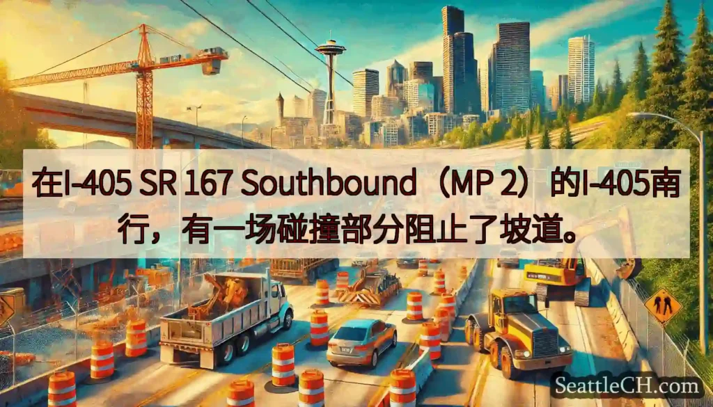 在I-405 SR 167 Southbound（MP