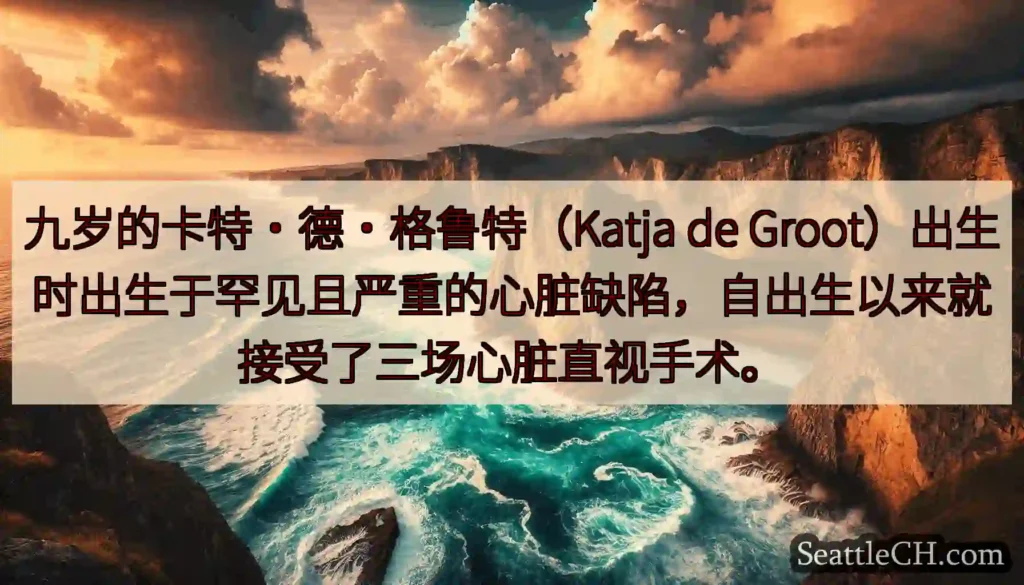 九岁的卡特·德·格鲁特（Katja de