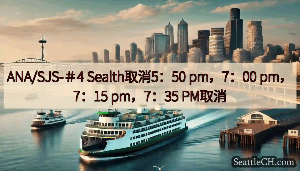 ANA/SJS-＃4 Sealth取消5：50 pm，7：00 pm，7：15 pm，7：35