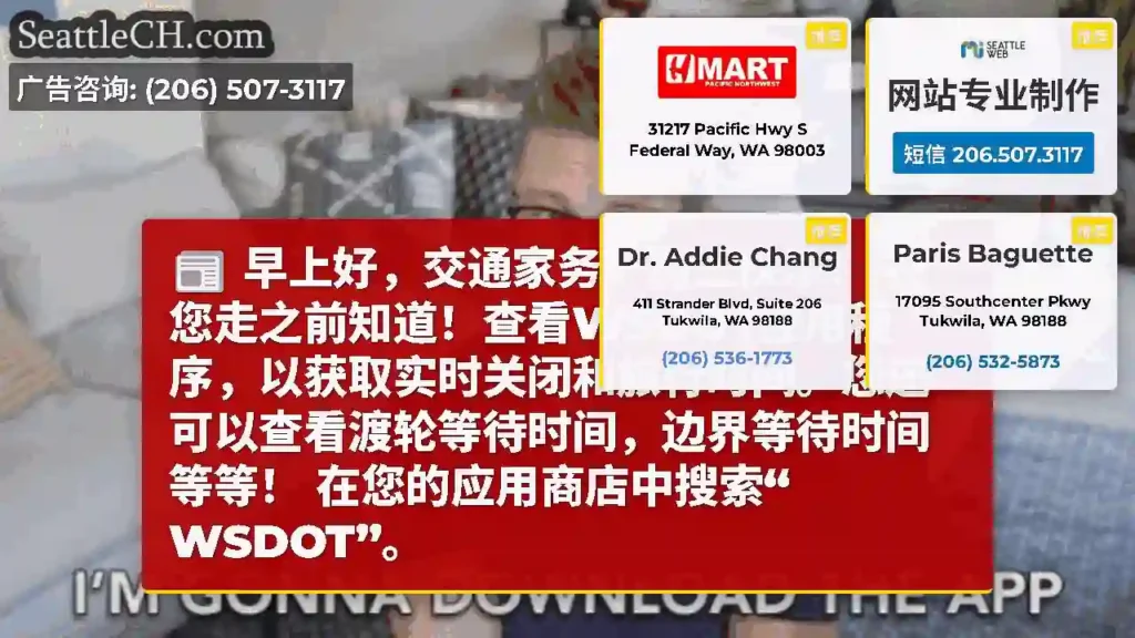 早上好，交通家务！周三快乐！