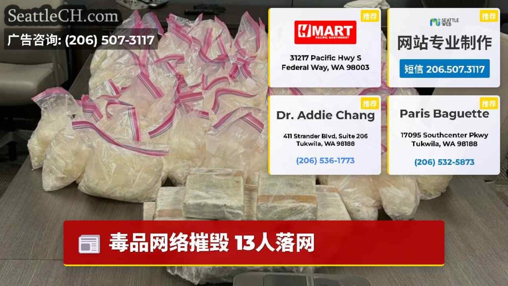 毒品网络摧毁 13人落网