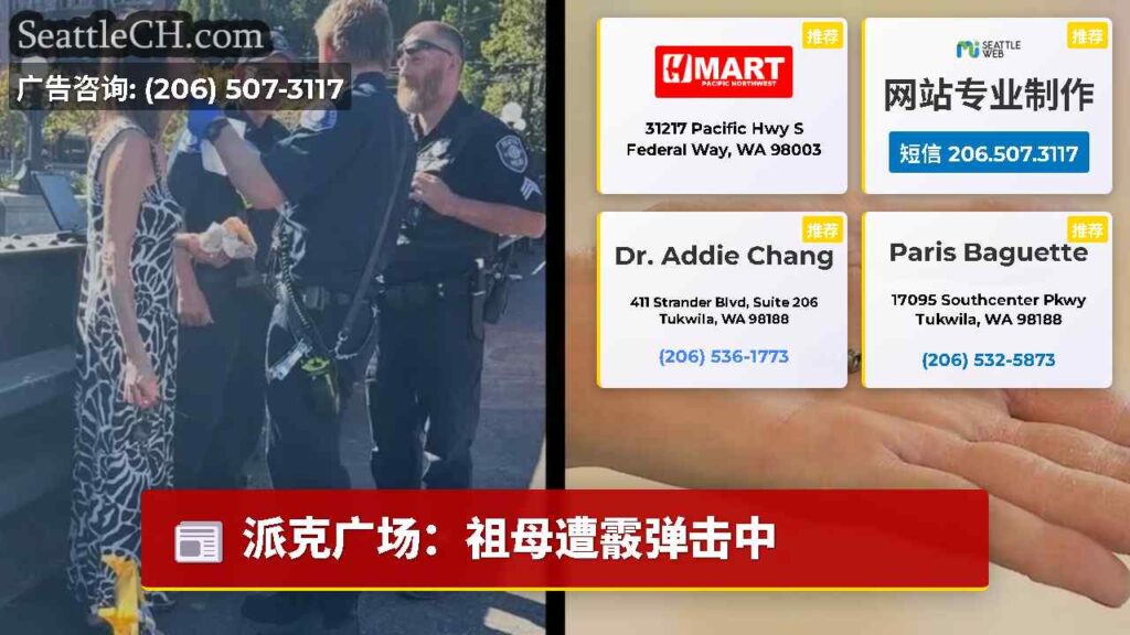 派克广场：祖母遭霰弹击中