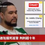 酒驾撞死巡警 判刑超十年