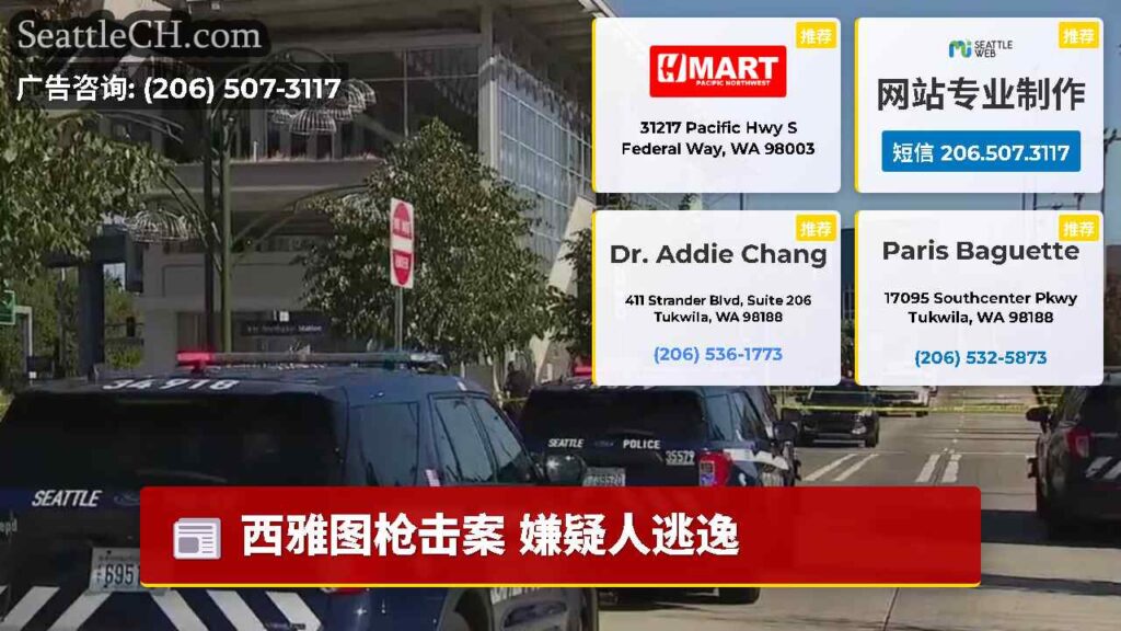 西雅图枪击案 嫌疑人逃逸