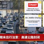 周末出行注意：高速公路封闭