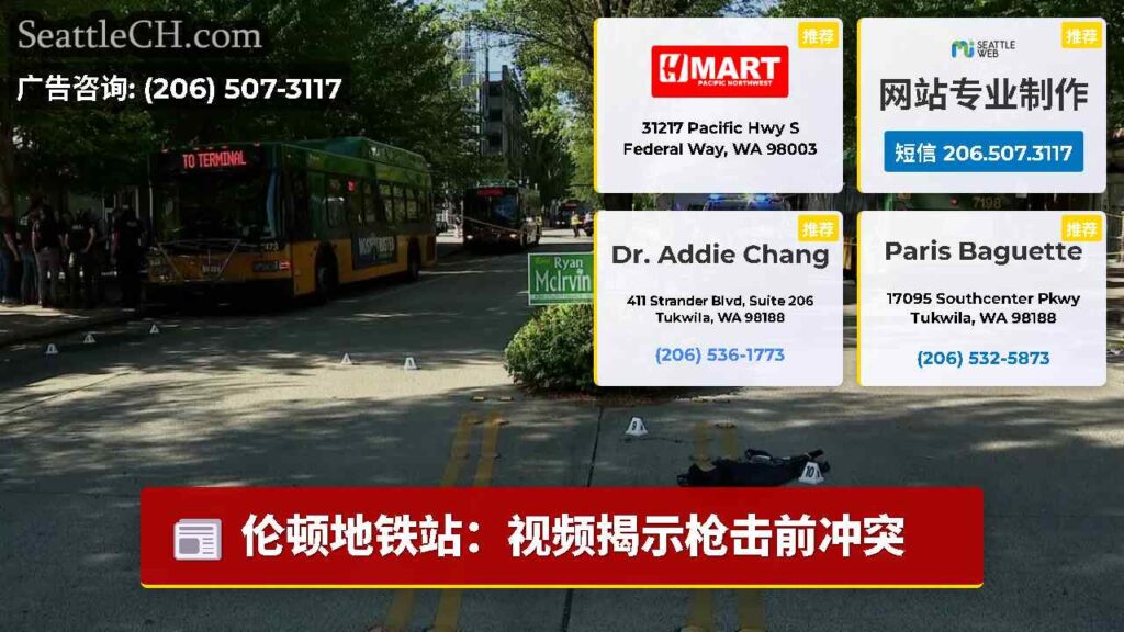 伦顿地铁站：视频揭示枪击前冲突