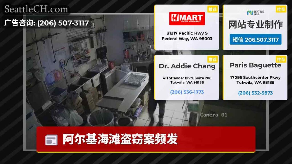 阿尔基海滩盗窃案频发