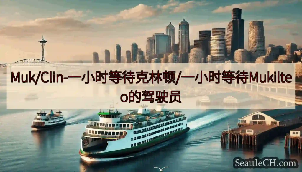 Muk/Clin-一小时等待克林顿/一小时等待Mukilteo的驾驶员https://wsdot.c