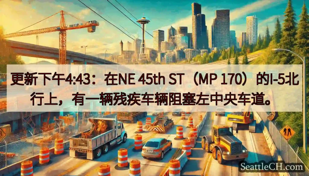 更新下午4:43：在NE 45th ST（MP