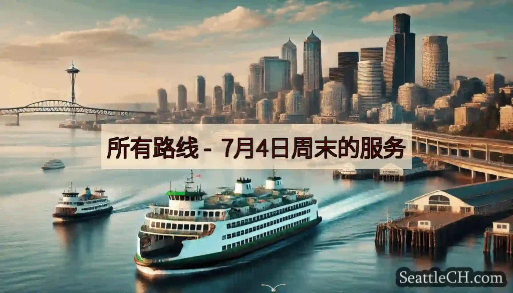 所有路线 - 7月4日周末的服务