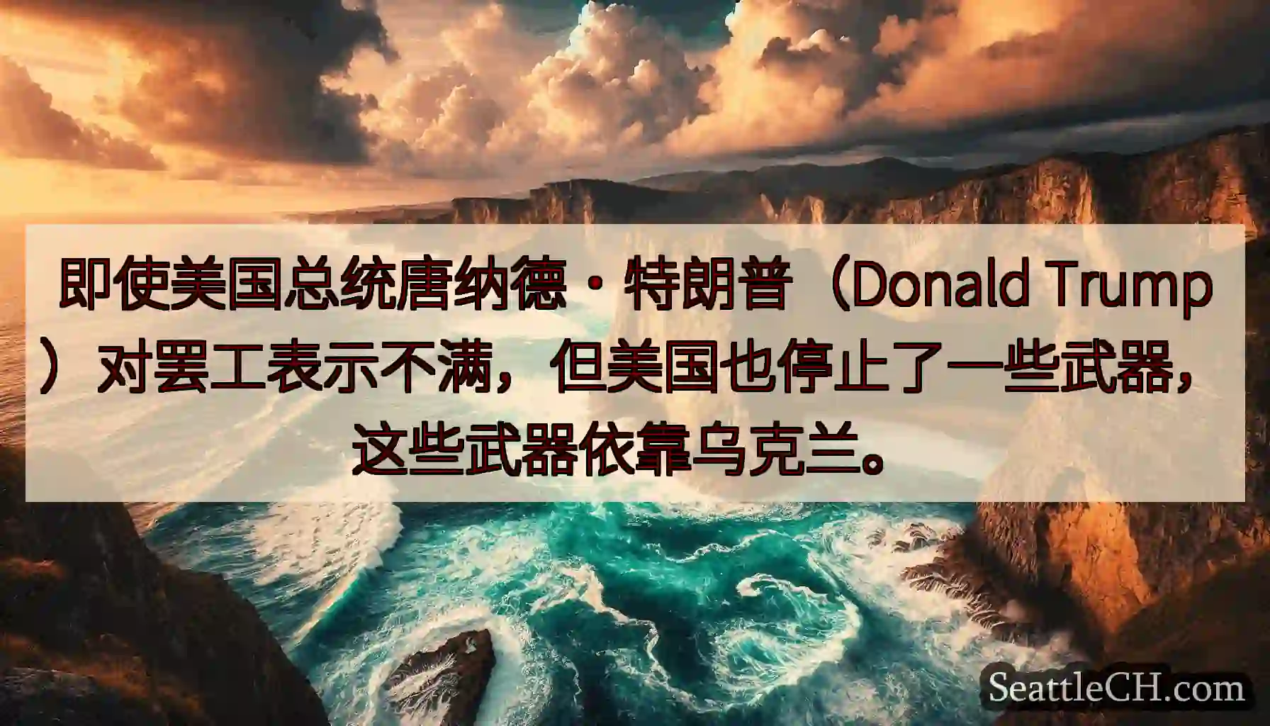 即使美国总统唐纳德·特朗普（Donald