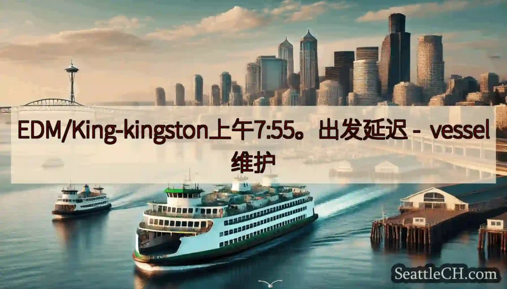 EDM/King-kingston上午7:55。出发延迟 -