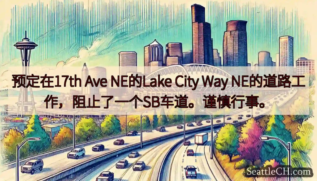 预定在17th Ave NE的Lake City Way